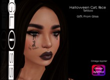 Gliss- Gift Halloween Face Tattoo Omega
