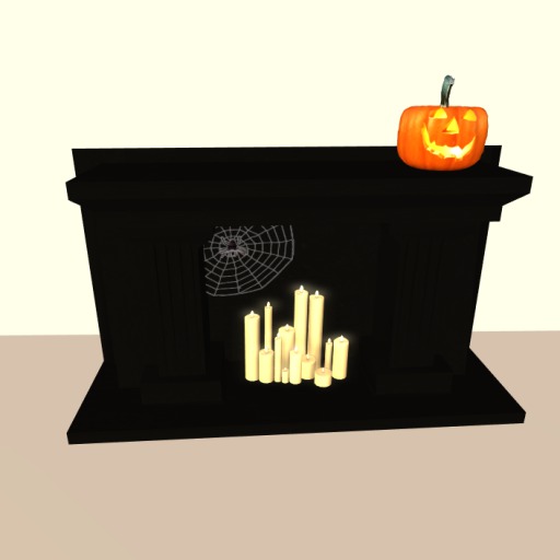 :::iTinker::: Halloween Fireplace!