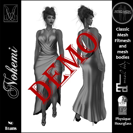 ~JCD Nohemi DEMO Mesh Dress (bagged)