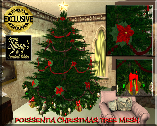 POISSENTIA CHRISTMAS TREE MESH-BOXED