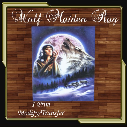 Wolf Maiden Rug