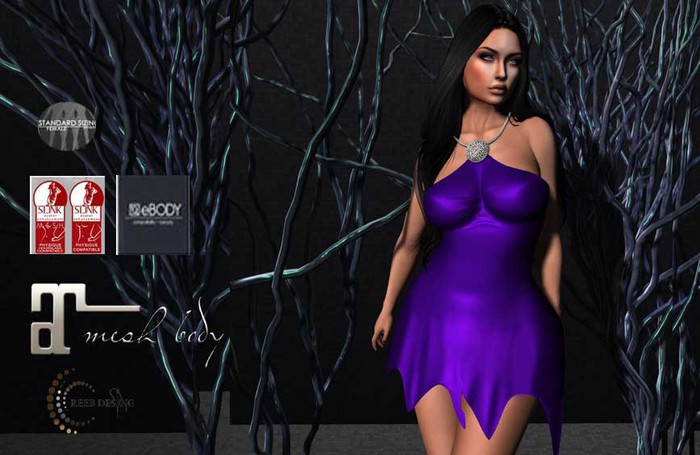 377 Reeb Design meral dress Purple