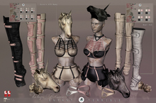 .ET. Vintage Romance Boots Grey
