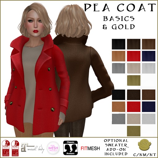 BM Pea Coat Basics DEMO
