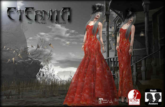EtErnitA Gothic Gown Bloody Mary  (Boxed)