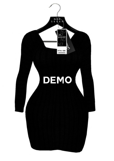 .::: Nor Seven :::. Mag Ribbed Dress - Demo