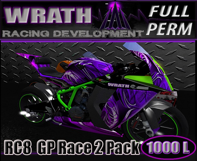 WRATH RC8 Racbike two pack full perm (boxed)