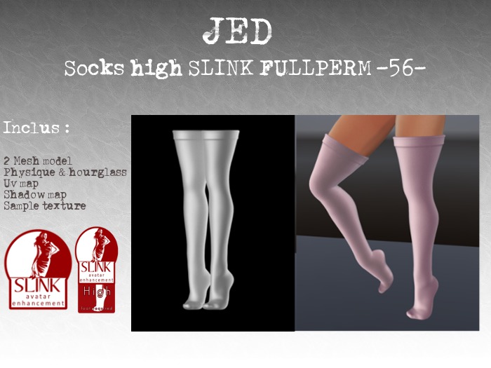 Socks High SLINK FULLPERM -56-