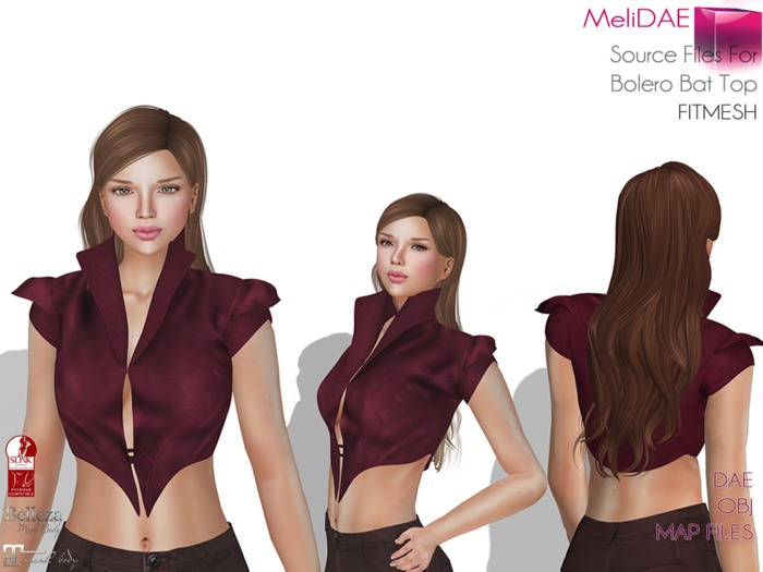 MeliDae Source Files For MI Bolero Bat Top
