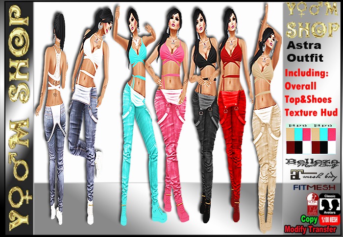 YM SHOP_Astra Outfit Full Package