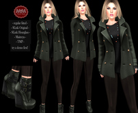 Winter - M&M-DANIELE JACKET-SWEATER-SHOES GREEN-O