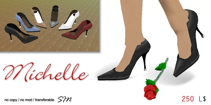 SIN - "Michelle" pumps (black)