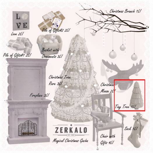 [ zerkalo ] Magical Christmas - Tiny Tree