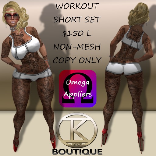 IKWE Workout Short Set