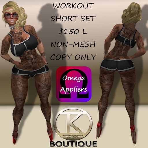 IKWE Workout Short Set