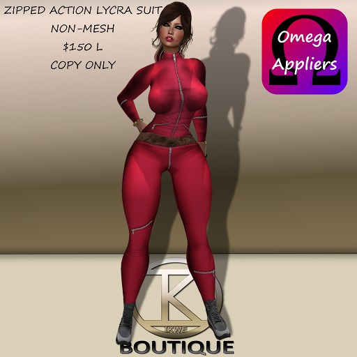 IKWE Zipped Action Suit