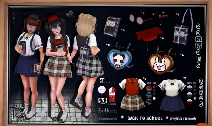 *SL* Back to School - Dress - Sweet Lies Box 7 RARE