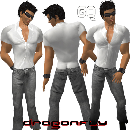 *DD* GQ N White LowRise Denim