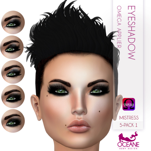 Oceane - Mistress Eyeshadow 5-pack 1 - Omega