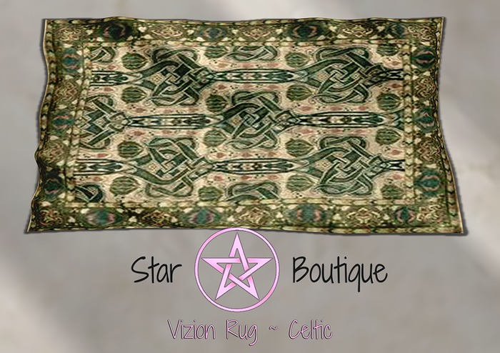 *Star Boutique* Vizion Rug ~ Celtic