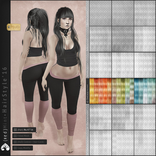 (r)M Hair Nº.47'16 (Fantasy o.1-3) > Fitted Mesh Hair