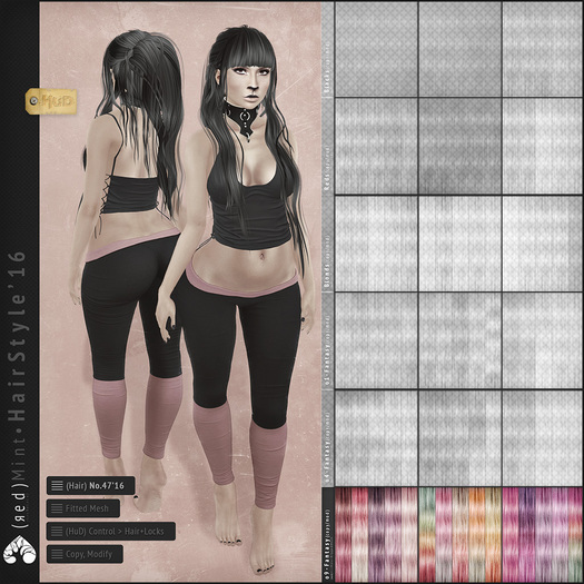 (r)M Hair Nº.47'16 (Fantasy o.7-9) > Fitted Mesh Hair