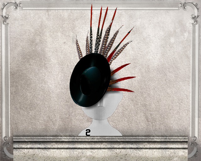 [ChicZafari] - Chic Hat Feather