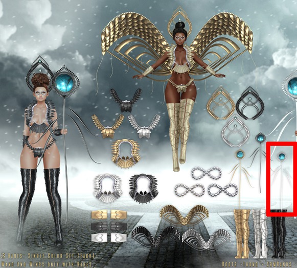 Dariya - Wand-Silver RARE