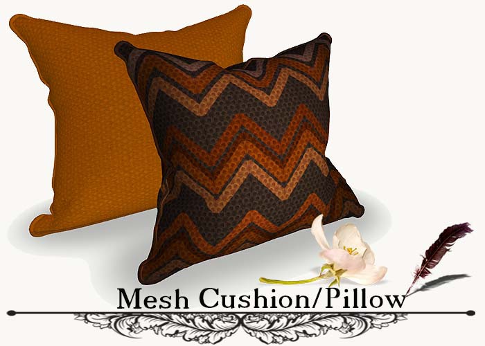 *Mesh Cushion/Pillow (modify and trasfert) YV 82