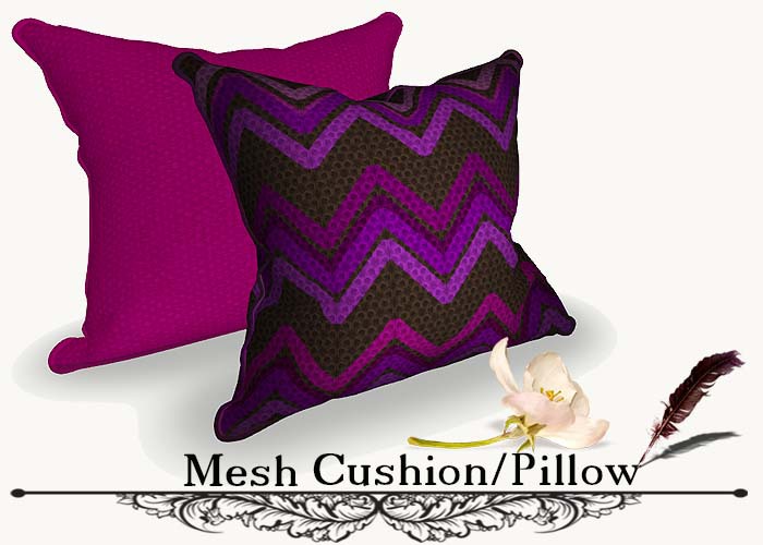 *Mesh Cushion/Pillow (modify and trasfert) YV 83