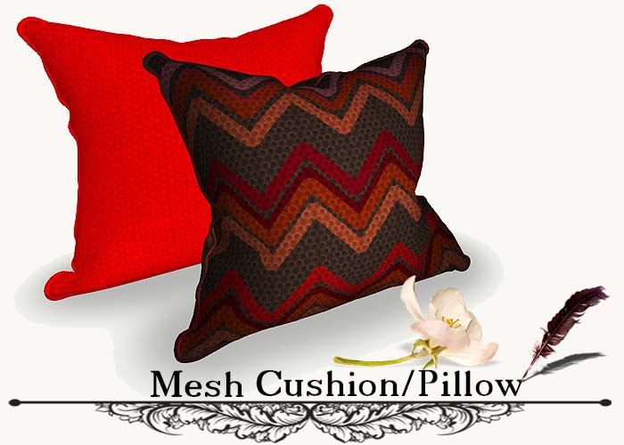 *Mesh Cushion/Pillow (modify and trasfert) YV 86