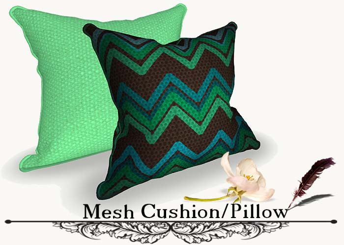 *Mesh Cushion/Pillow (modify and trasfert) YV 87
