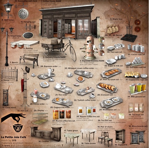 22_8f8 - La Petite Joie Cafe - Turkish Coffee Order (Bag)