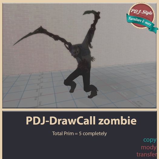 **PDJ-DrawCall zombie**