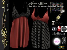 [ IBAN ] MESH DRESS UNSO TMP  MAITREYA SLINK