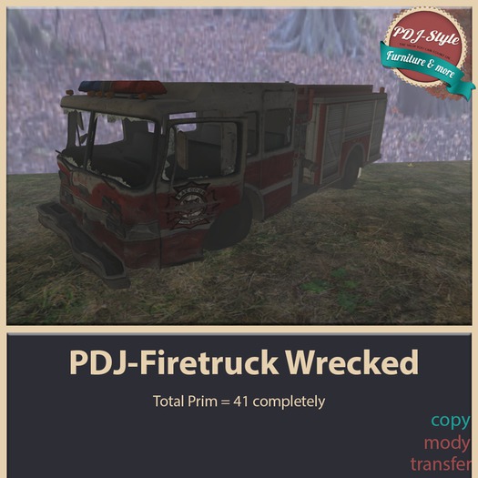 **PDJ-Firetruck Wrecked**