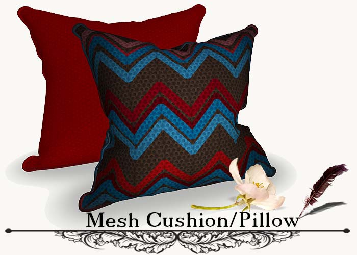 *Mesh Cushion/Pillow (modify and trasfert) YV 90