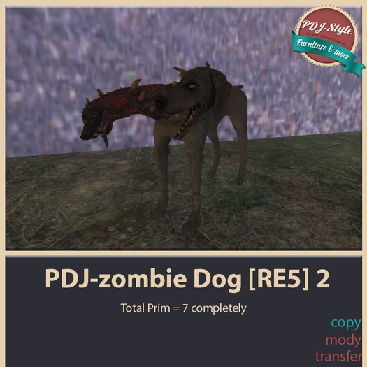 **PDJ-zombie Dog [RE5] 2**