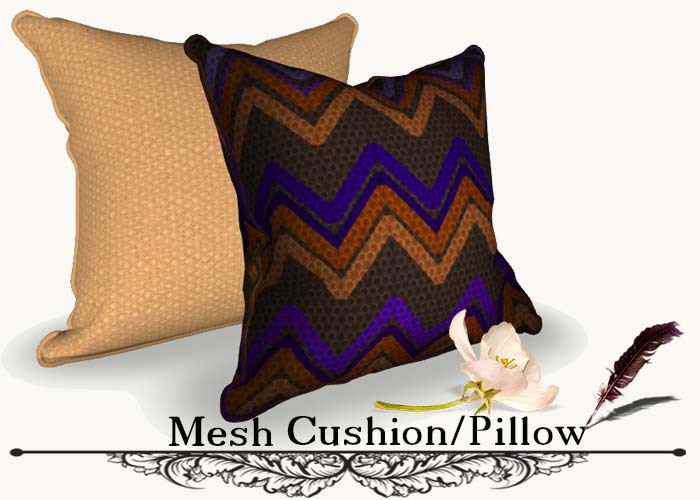 *Mesh Cushion/Pillow (modify and trasfert) YV 91