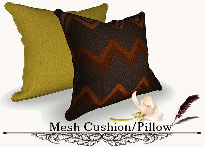*Mesh Cushion/Pillow (modify and trasfert) YV 94