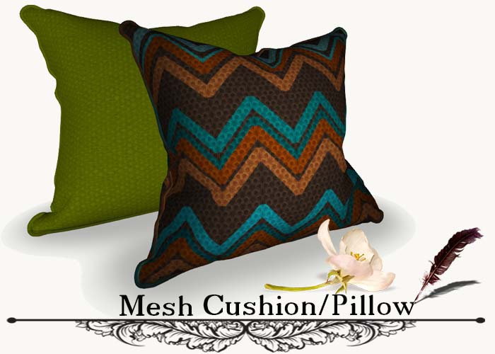 *Mesh Cushion/Pillow (modify and trasfert) YV 95