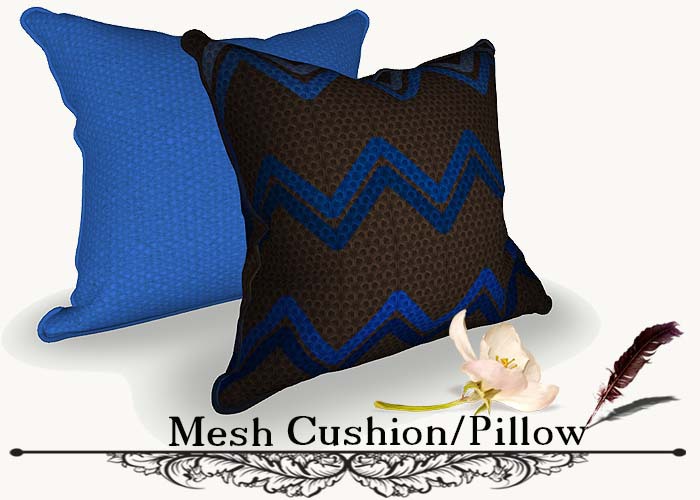 *Mesh Cushion/Pillow (modify and trasfert) YV 96