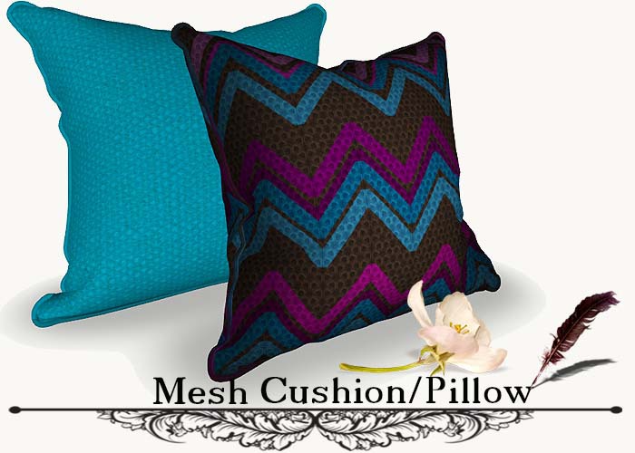 *Mesh Cushion/Pillow (modify and trasfert) YV 100