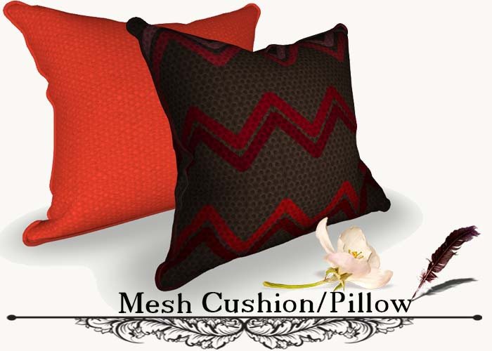 *Mesh Cushion/Pillow (modify and trasfert) YV 101