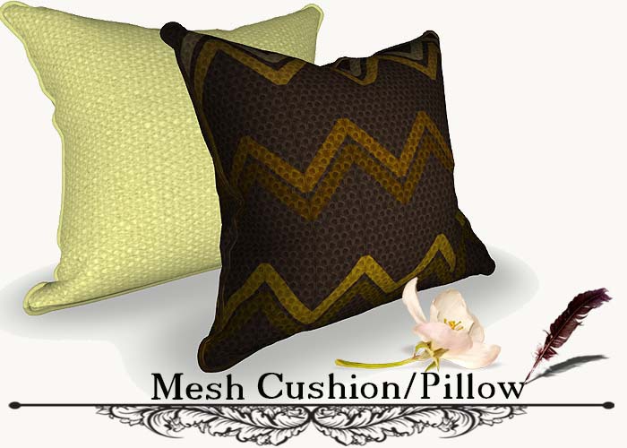 *Mesh Cushion/Pillow (modify and trasfert) YV 102
