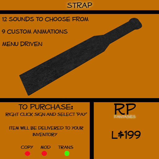 *RPF* The Strap Boxed