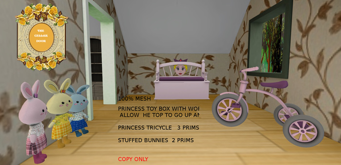 ~TCD~ Mesh Play Room Doll House Furniture Set