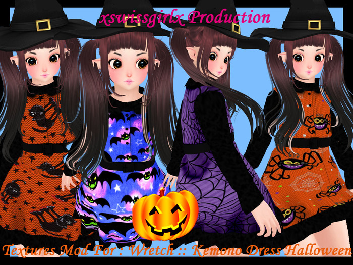 Textures Mod For : Wretch :: Kemono Dress Halloween