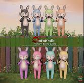 *katat0nik* (yellow) Hungry Bunny Doll