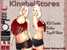 195 KS OUTFIT ERIKA TOP&SHIRT
